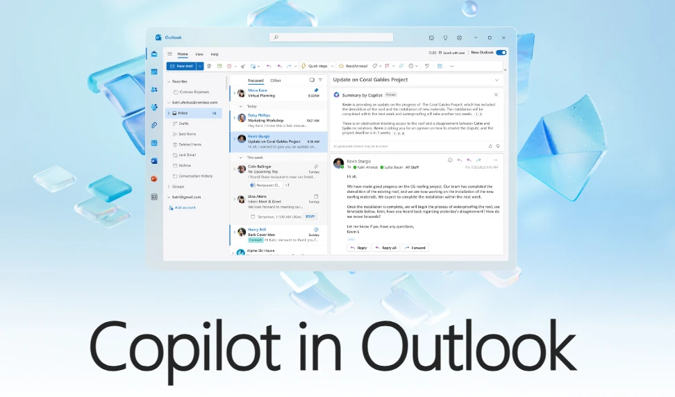 Transform lengthy email exchanges effortlessly with Copilot in Outlook